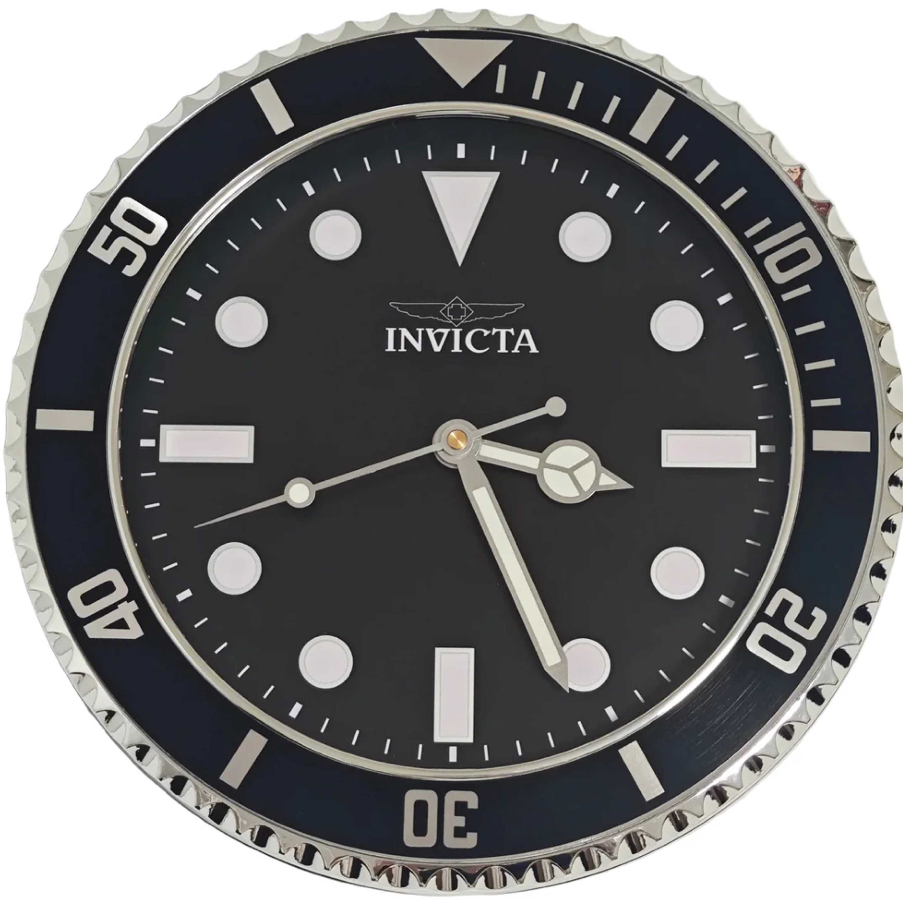 Invicta Pro Diver 12" Wall Clock (Black)