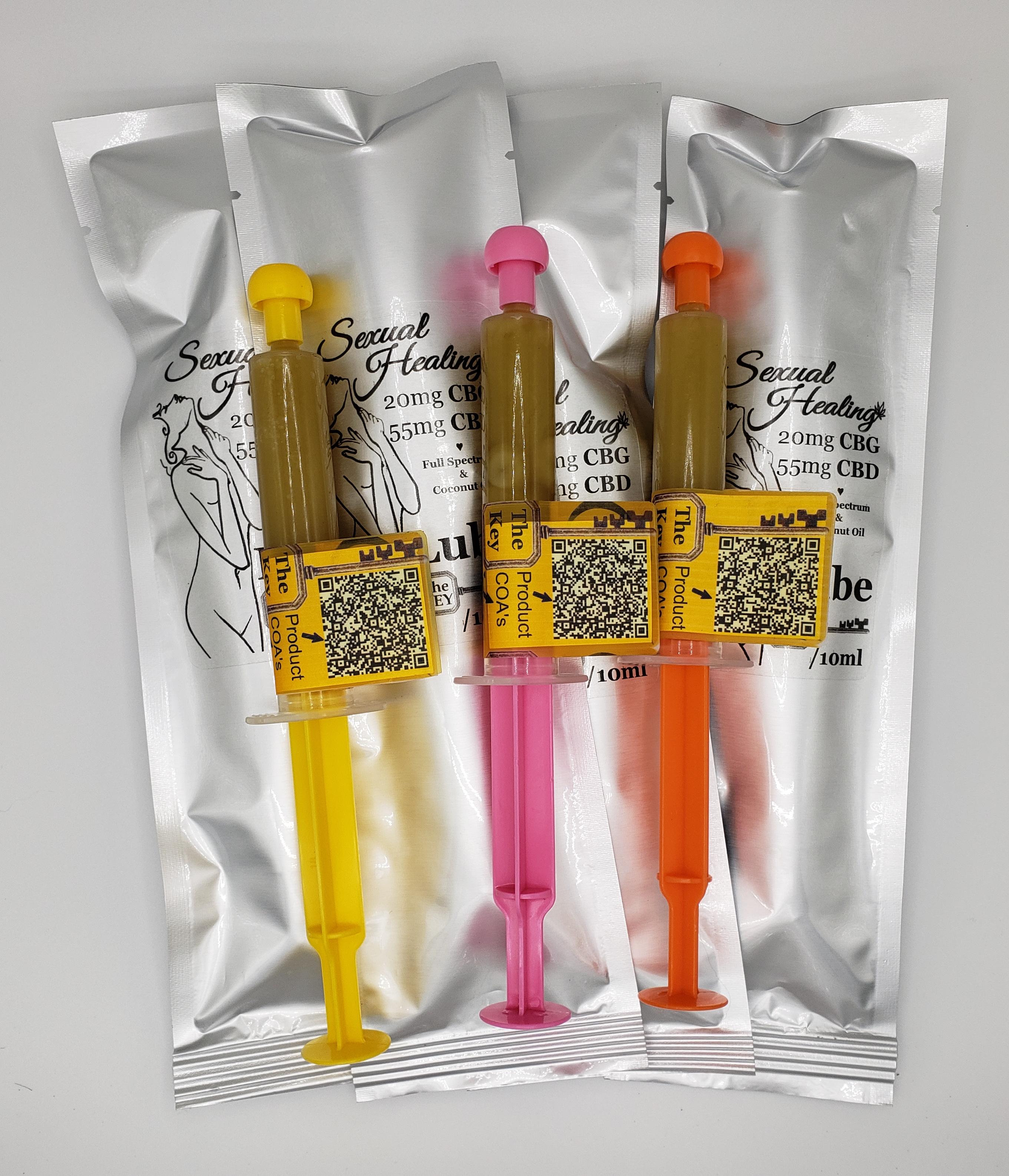 ? Lube ∞ Coconut Oil ∞ Montly Subscription ∞ 20mg CBG & 55mg CBD + ♥ / 10ml