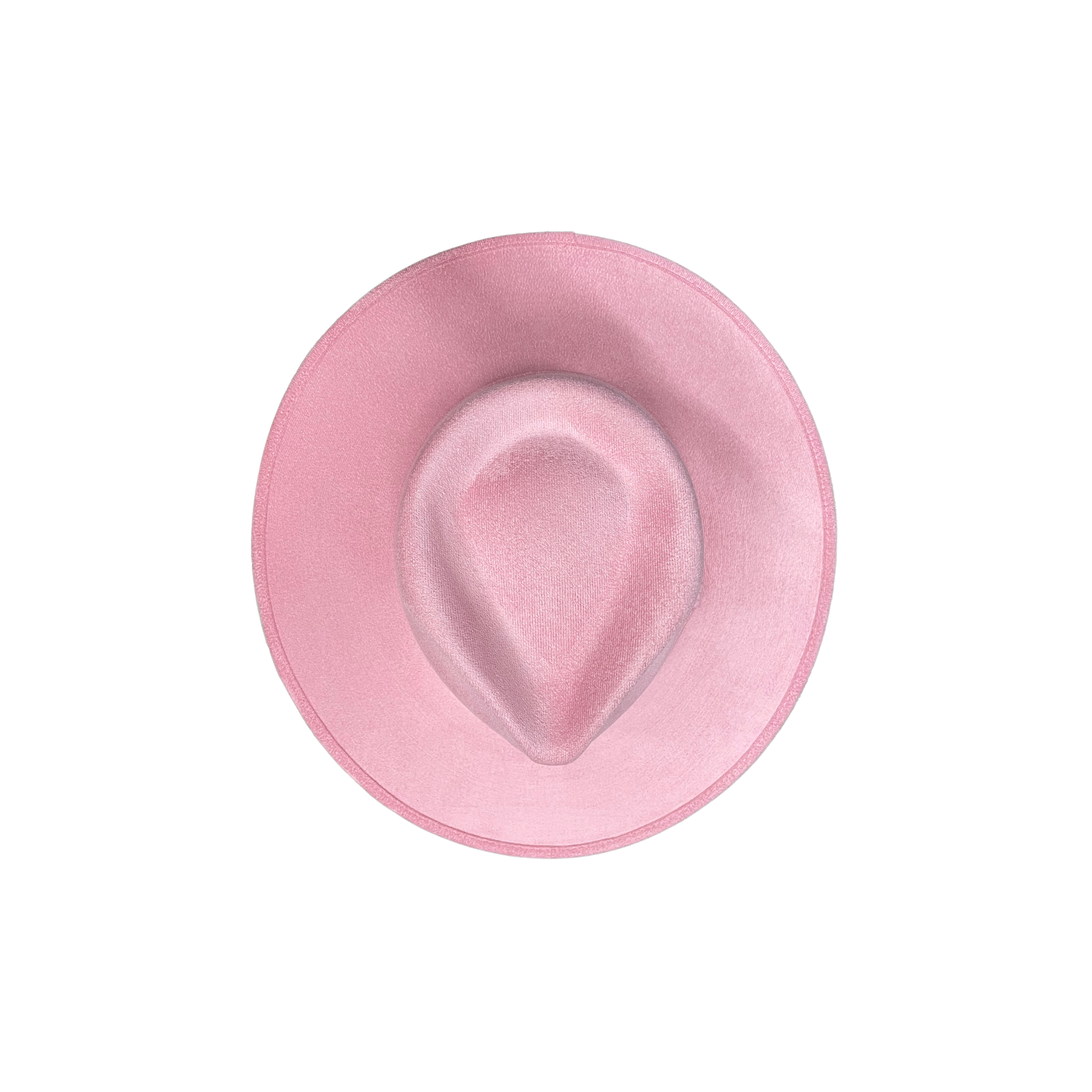Vegan Suede Tear Drop Hat