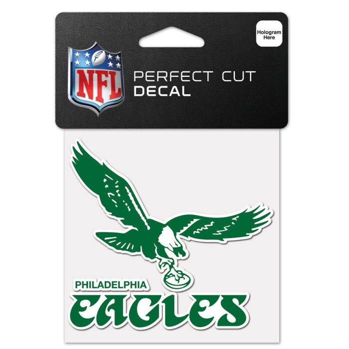 Philadelphia Eagles Retro Perfect Cut Decal 4x4"