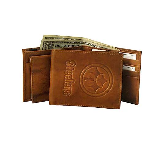 Pittsburgh Steelers Leather Wallet