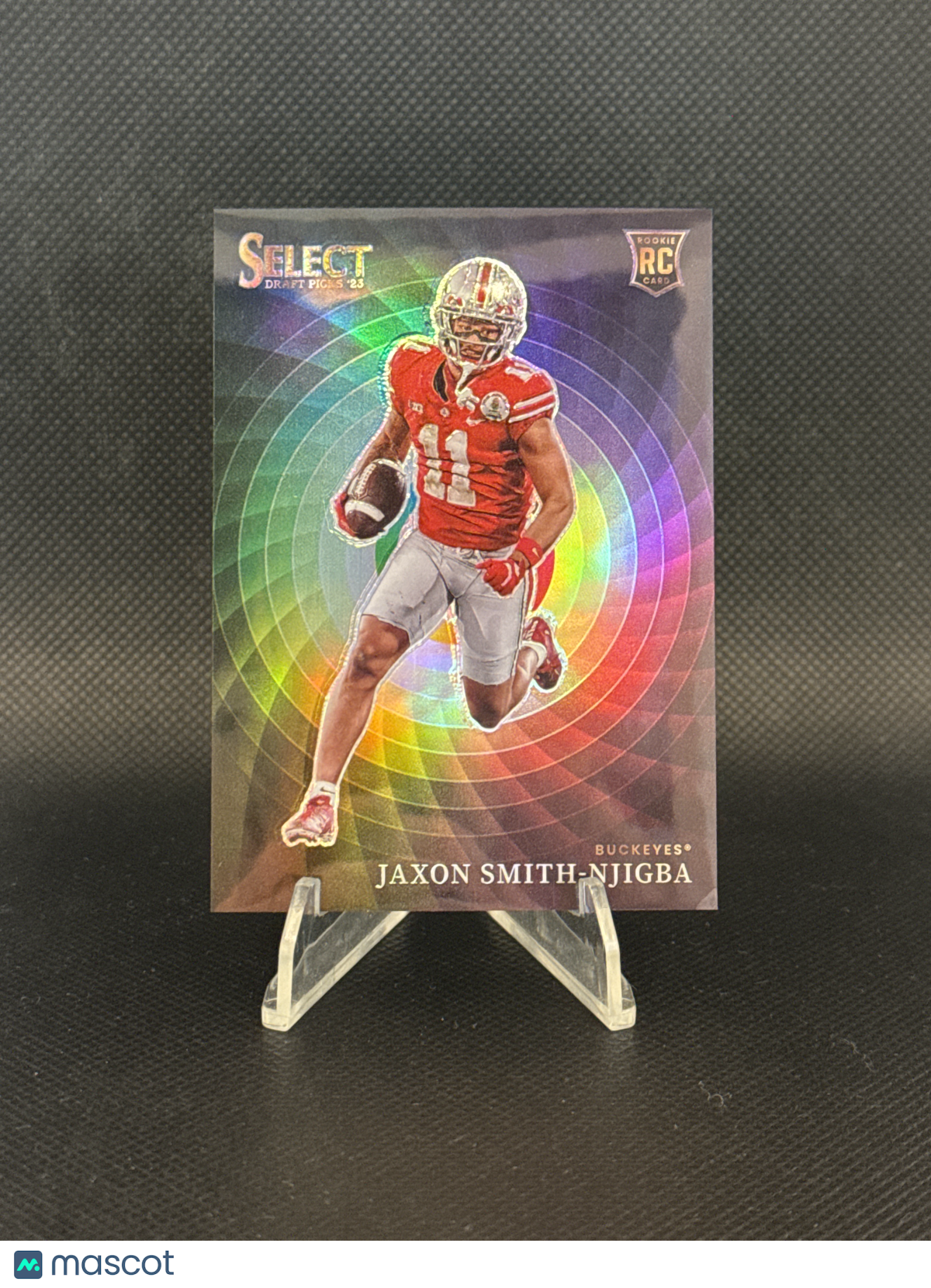 2023 Panini Select Draft Picks Prizm Jaxon Smith-Njigba Color Wheel RC