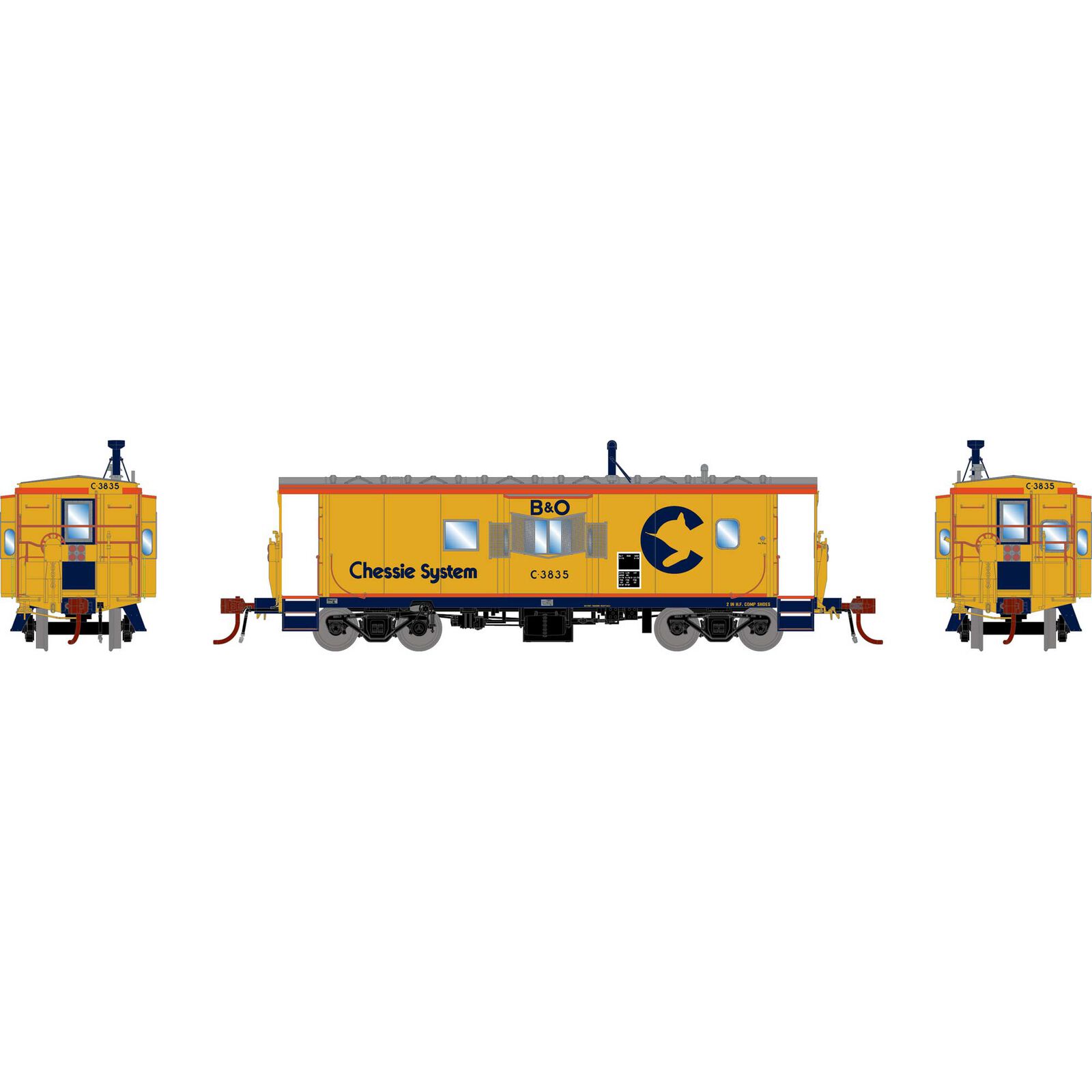 Baltimore & Ohio ICC Caboose ATHG78547