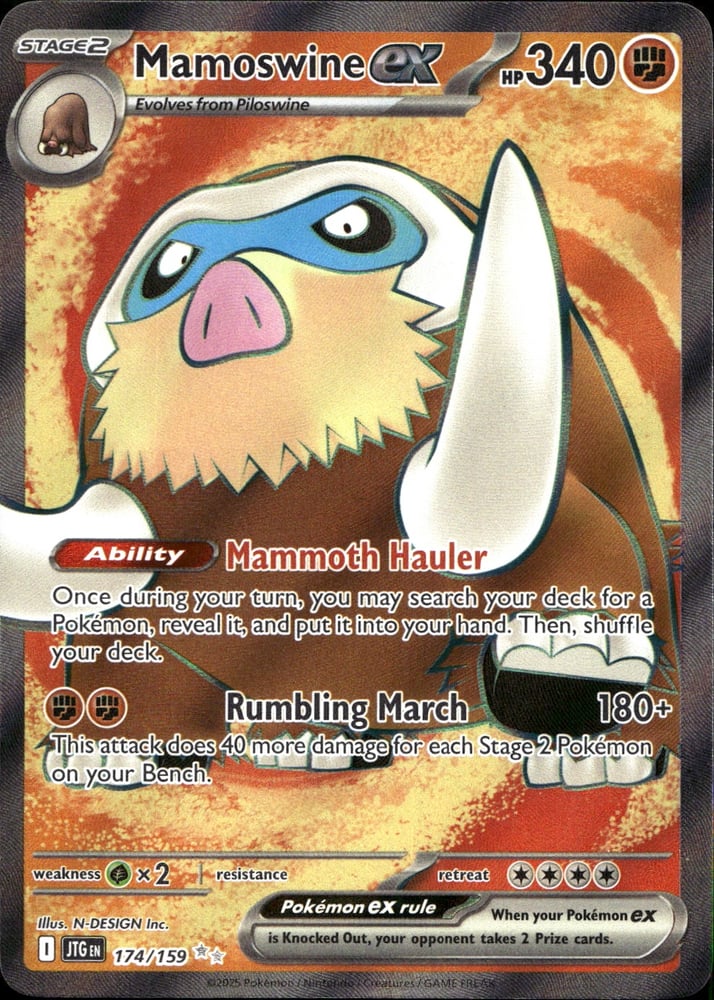 Mamoswine ex - SV09 174/159