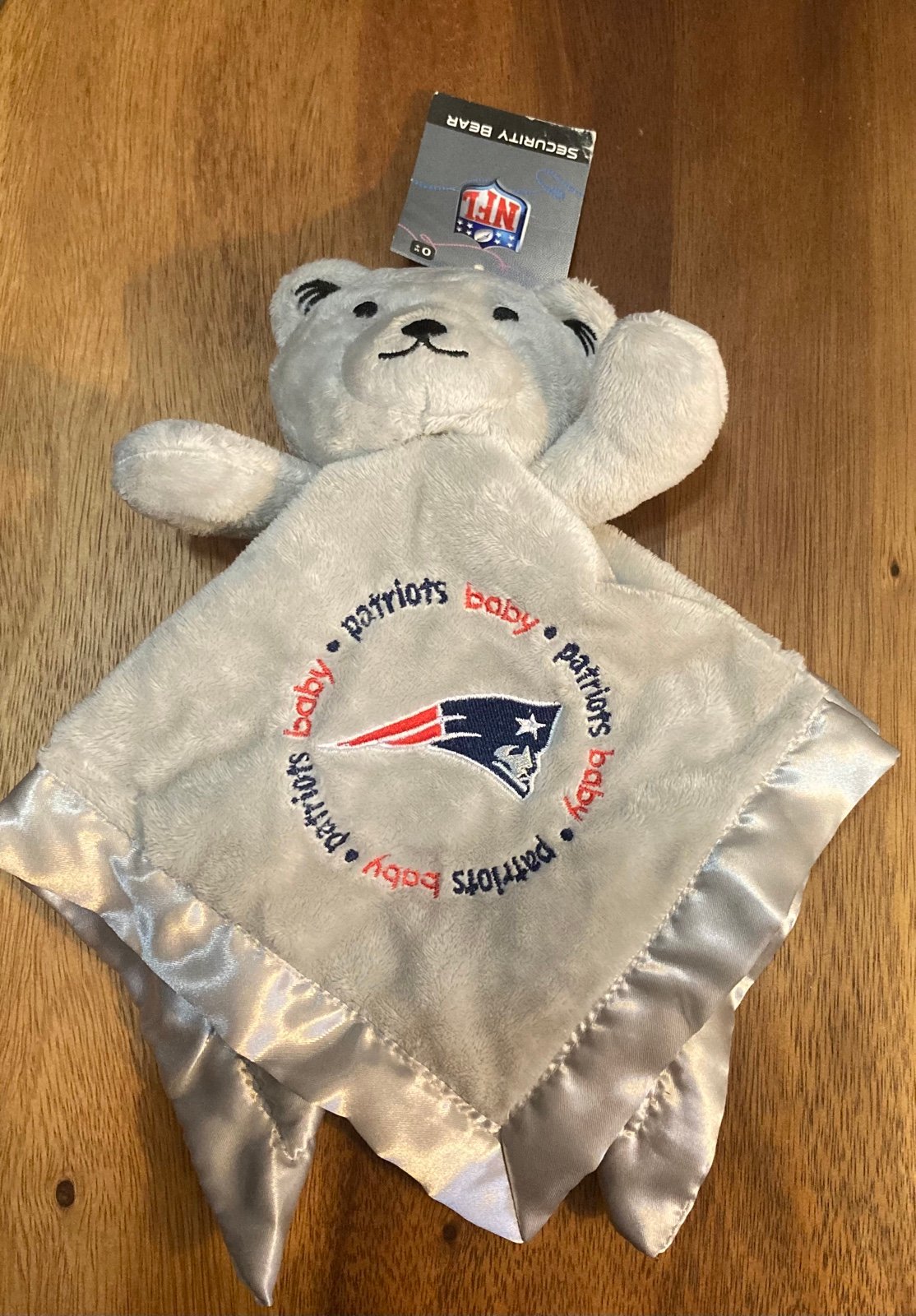 BabyFanatic Gray Security Bear - NFL New England Patriots