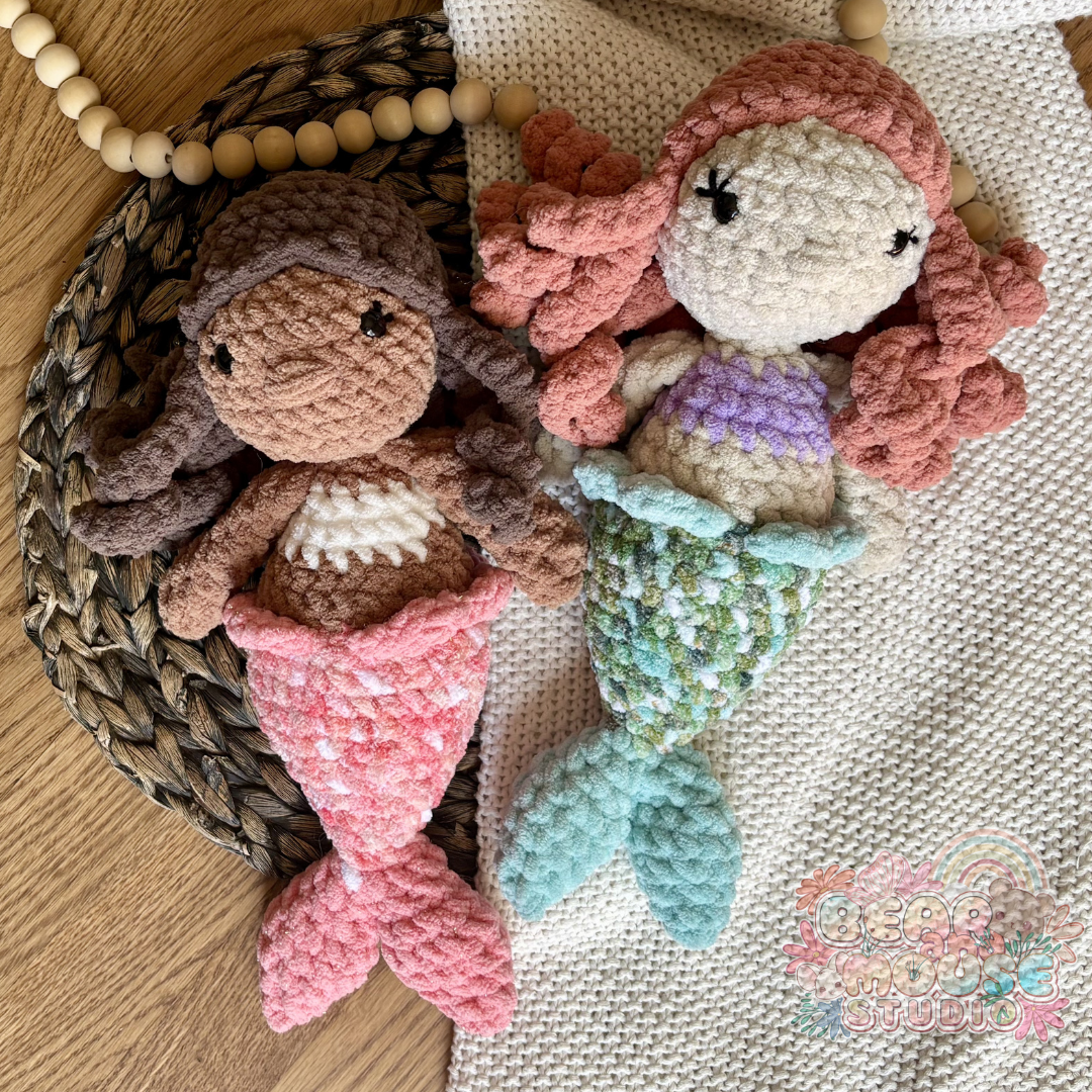 Magical Mermaid Crochet Plushie preview image