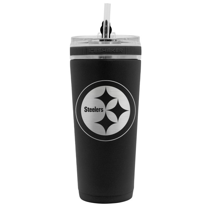 Pittsburgh Steelers Stainless Steel Flex Ice Shaker 26oz
