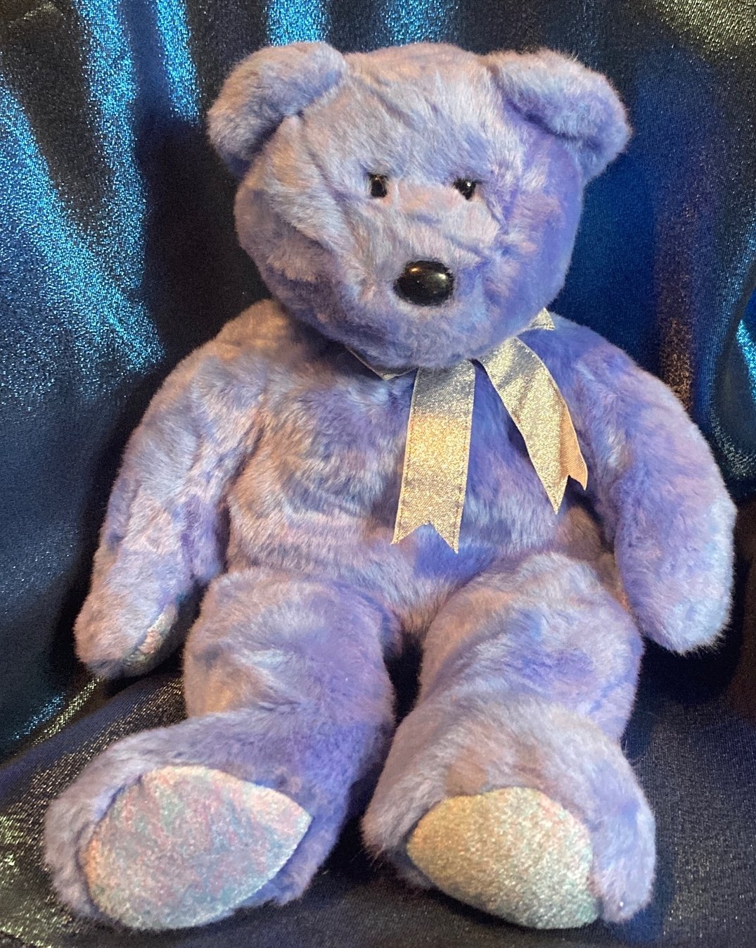 Clubby II Bear Beanie Buddy 1999