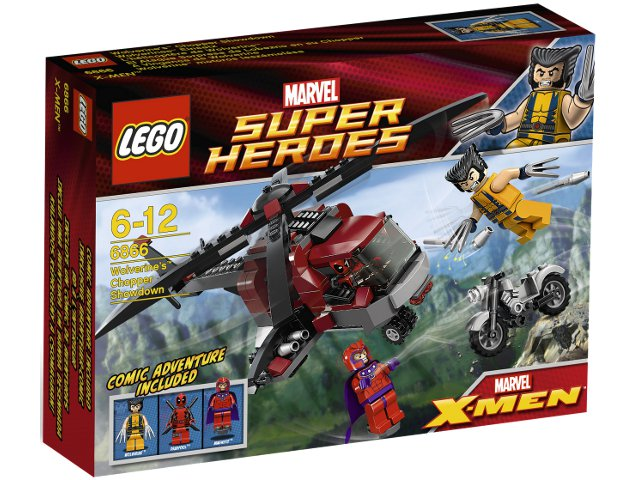 6866 Wolverine's Chopper Showdown