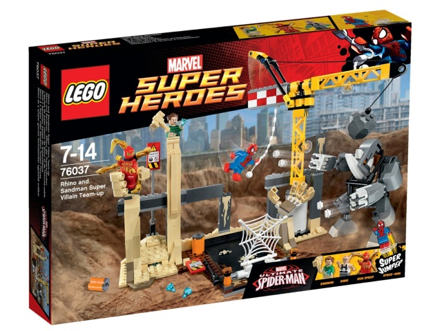 76037 Rhino and Sandman Super Villain Team-up