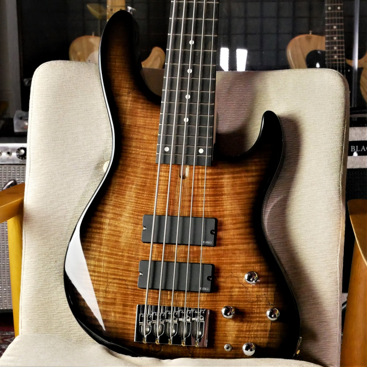 Crews Maniac Sound クルーズマニアックサウンド / Be Bottom' 24 MP / Spalted Maple / BlackBurst