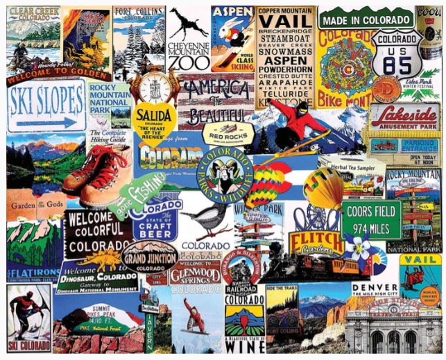 I Love Colorado Puzzle