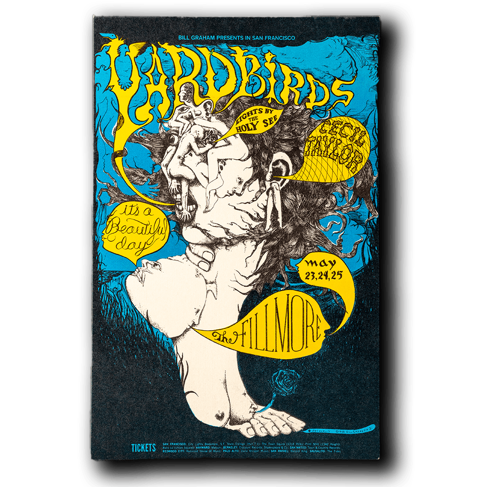 Yardbirds -- 1968 [Postcard]
