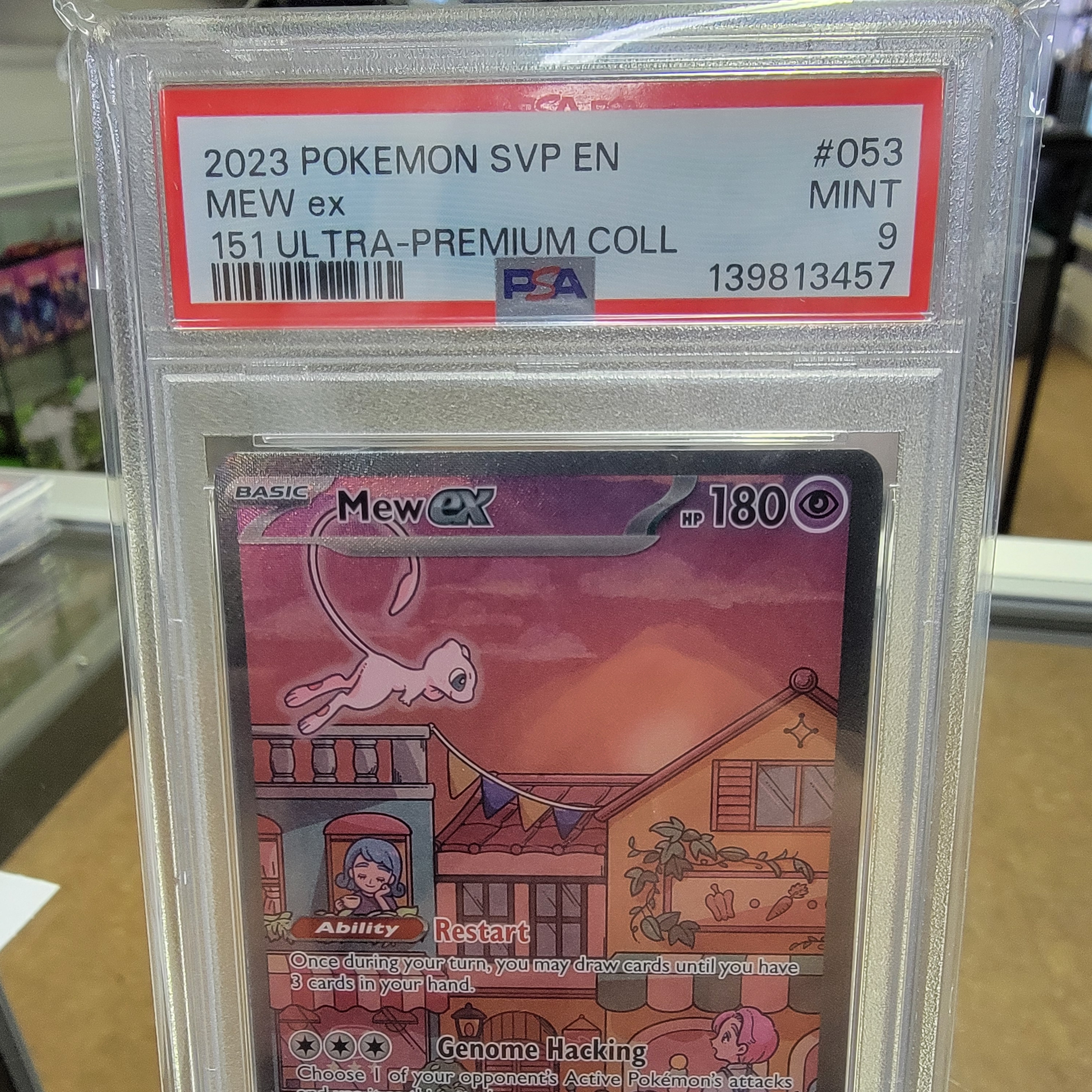 Psa 9 Mew 151 UPC Promo Graded Card