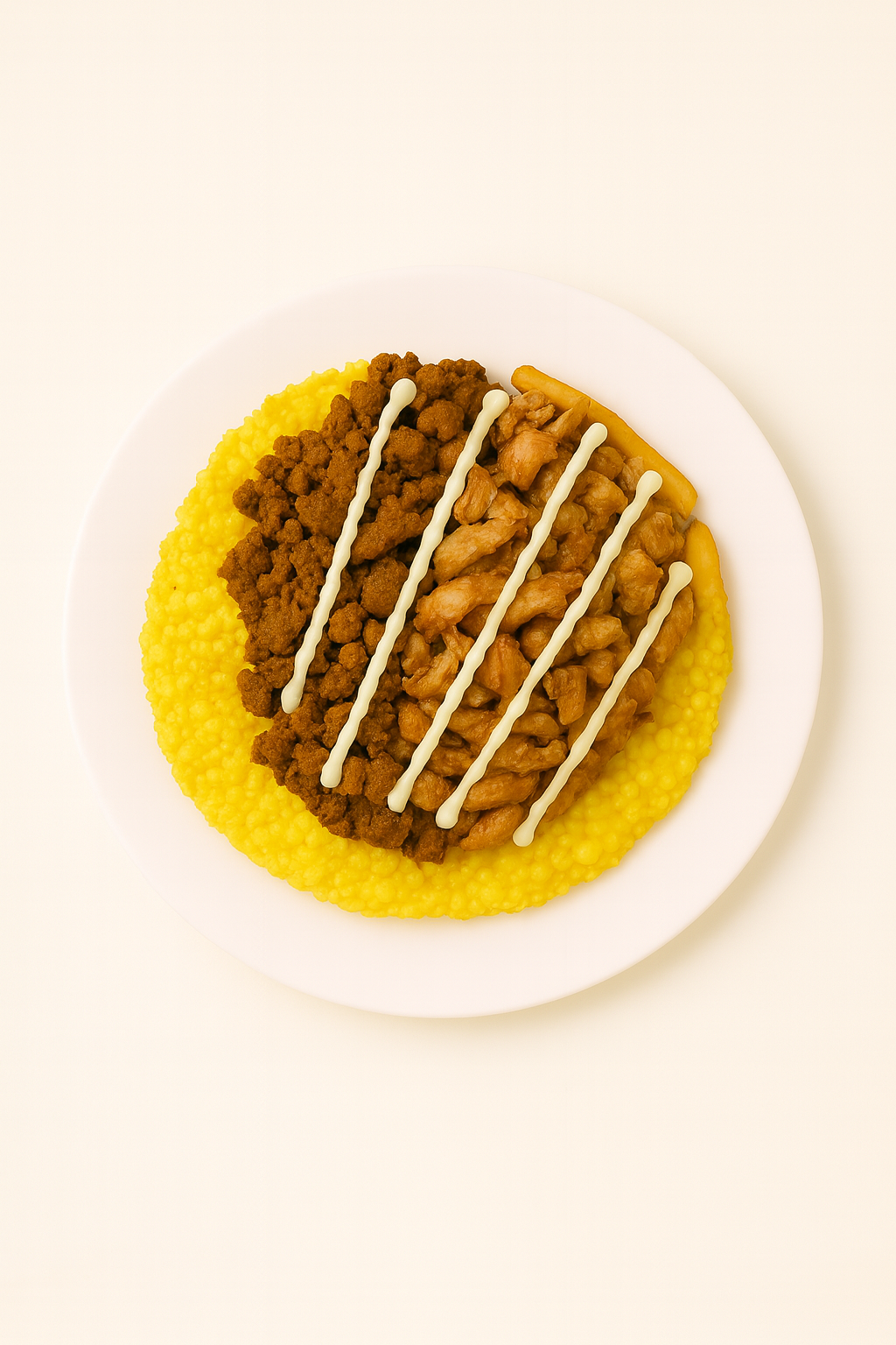 Alley Mix on Rice (Gyro and Chicken)