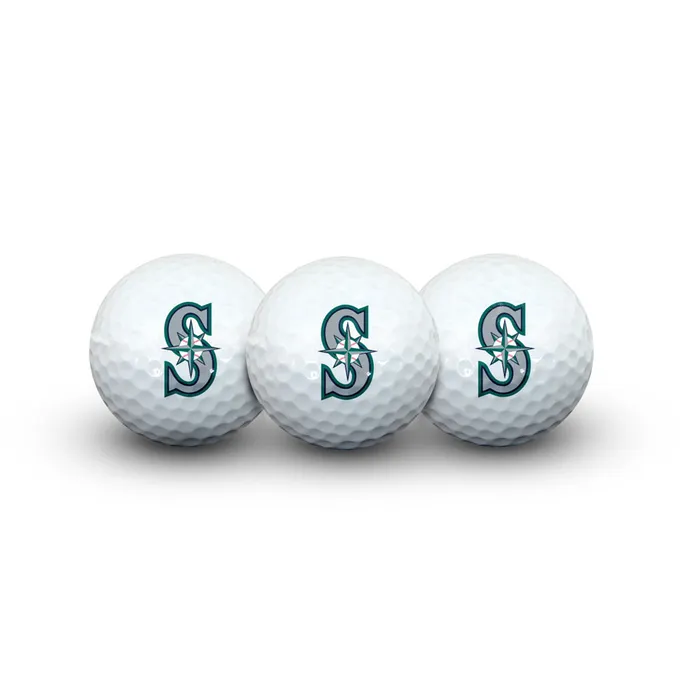 Seattle Mariners Golf Balls 3 Pack