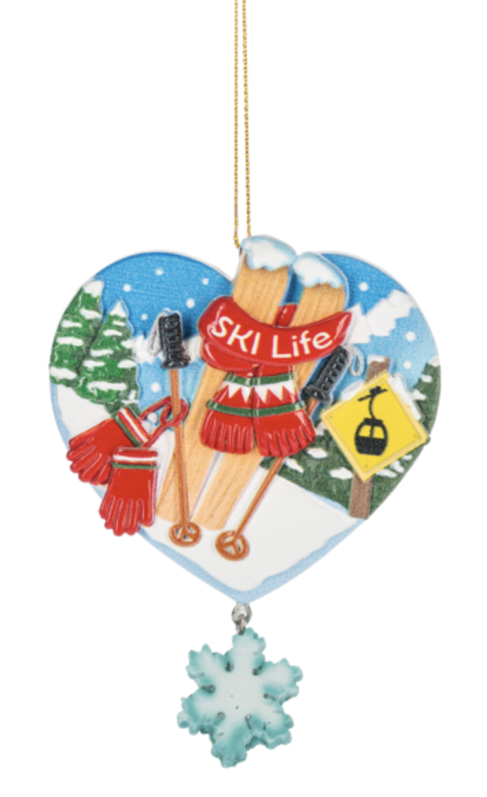 Ski Life Ornament