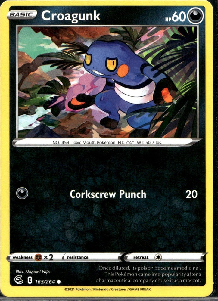 Croagunk - SWSH8 165/264