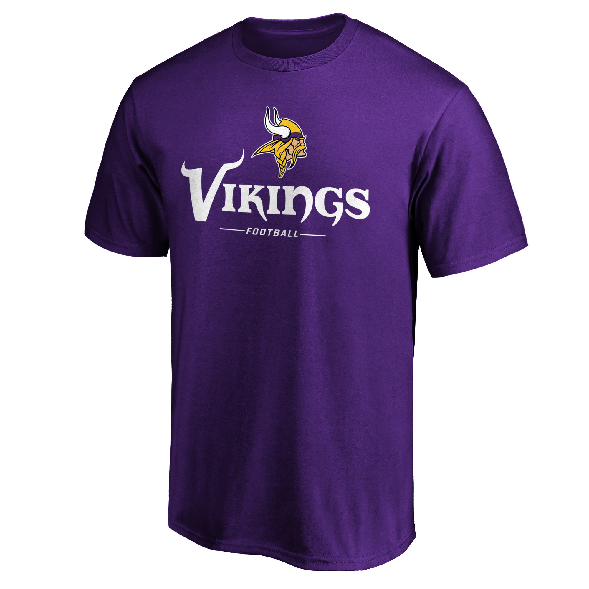 Minnesota Vikings Purple Staple Fanatics Shirt