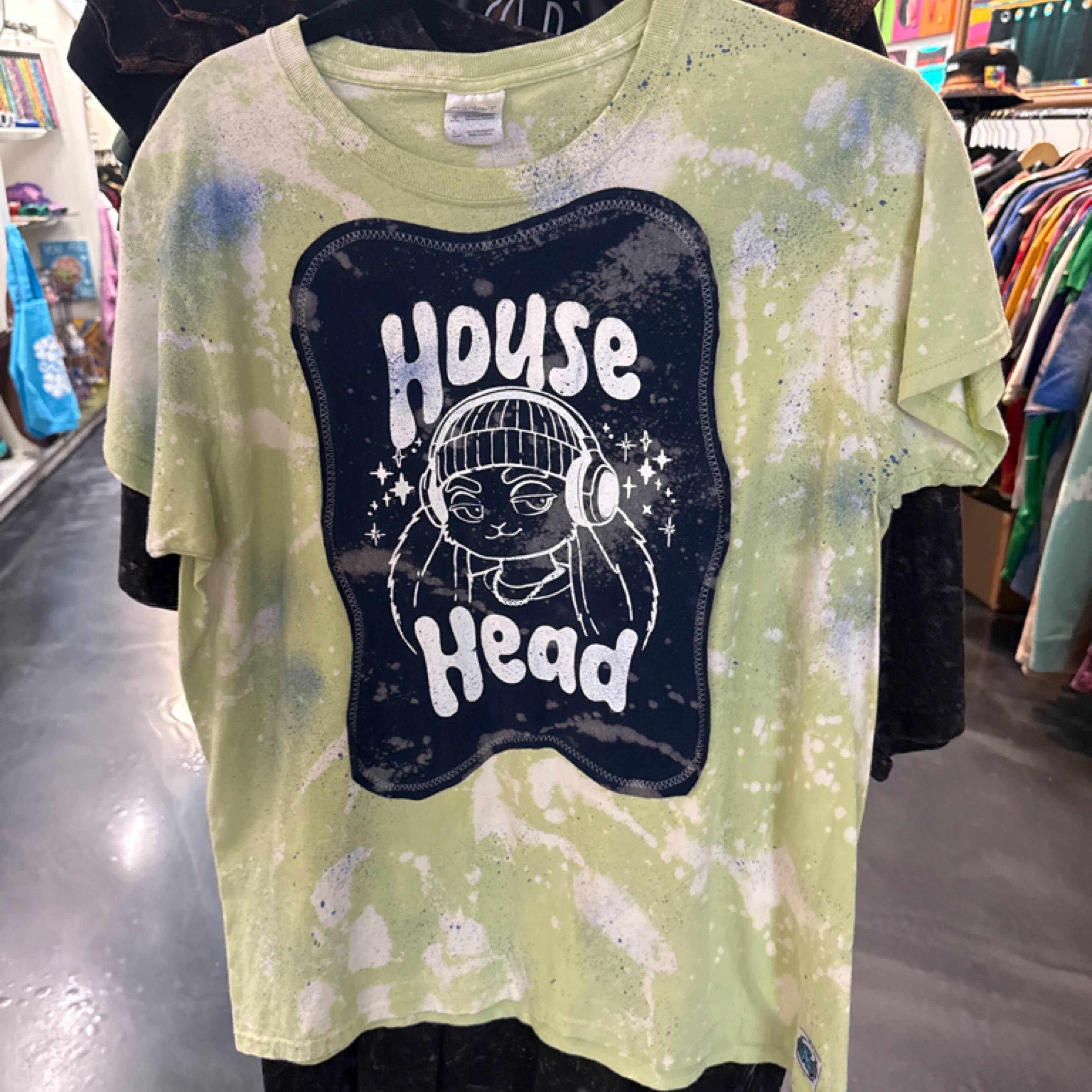 Green Splatter House Head Ascension Society