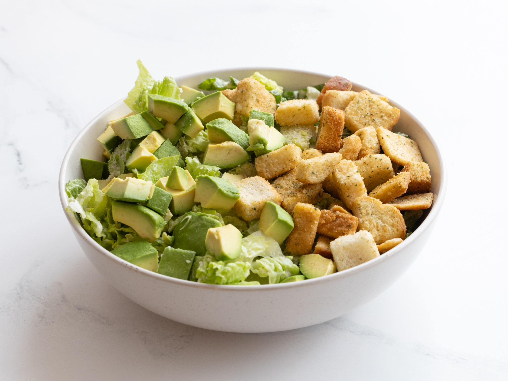 Avocado Caesar Salad