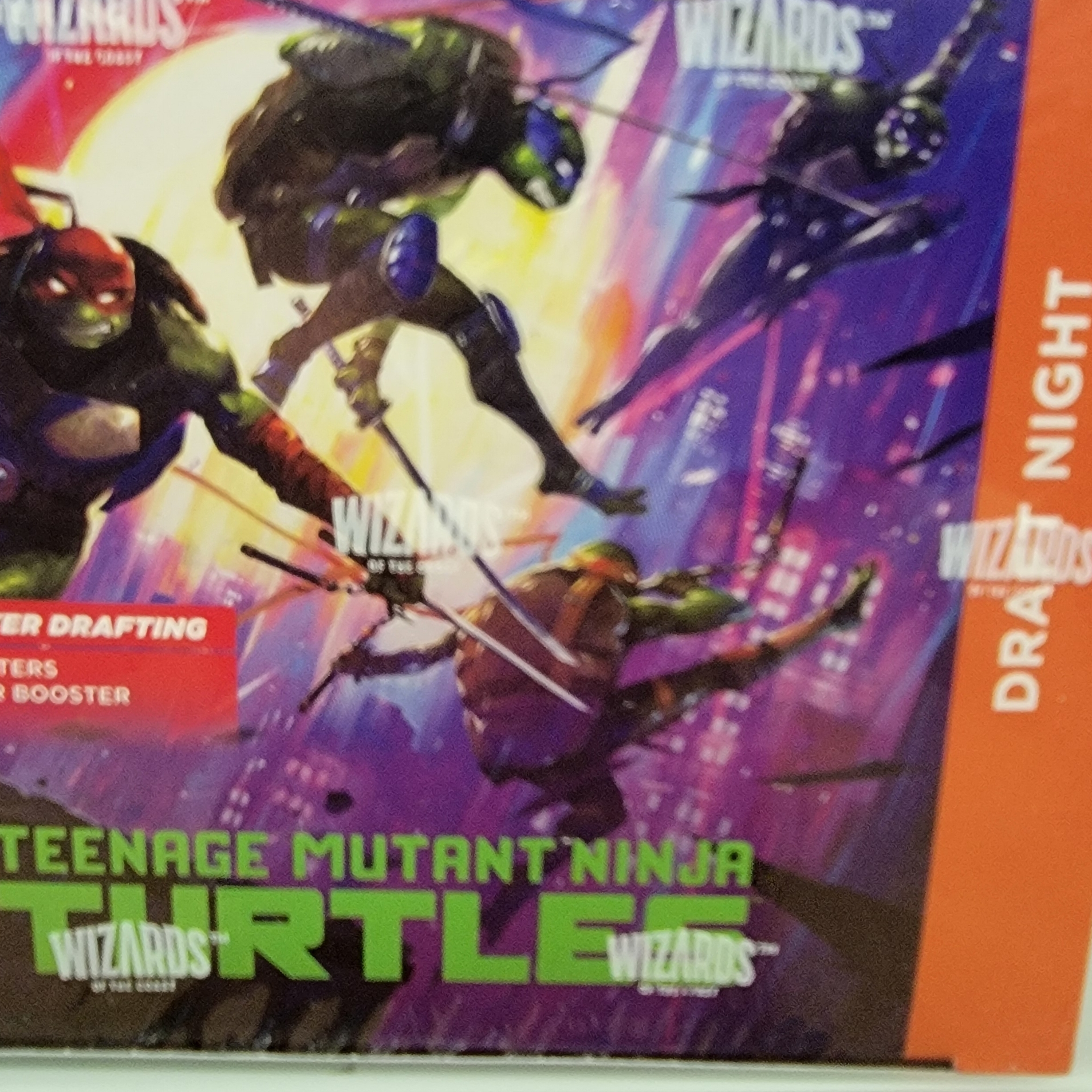 Mtg TMNT Draft Night Box