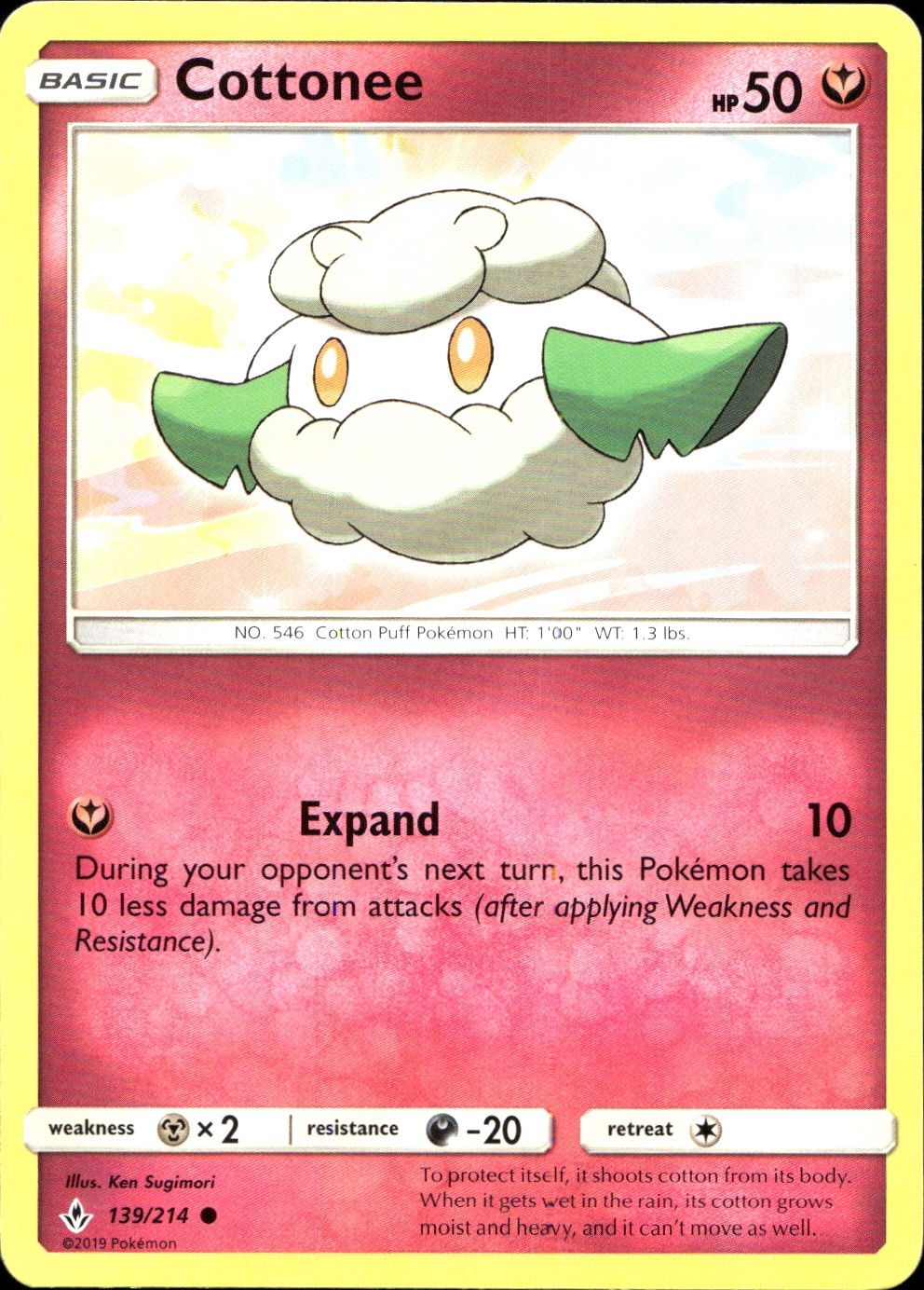 Cottonee - SM10 139