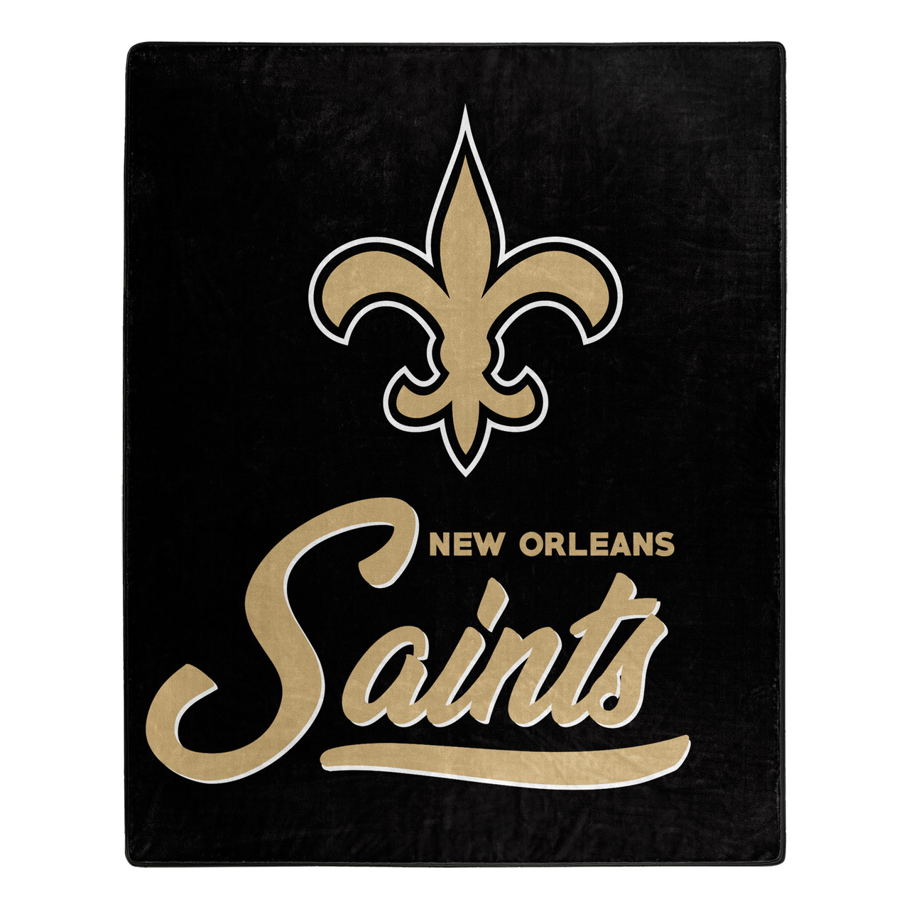 New Orleans Saints Signature Royal Plush Blanket 50x60"