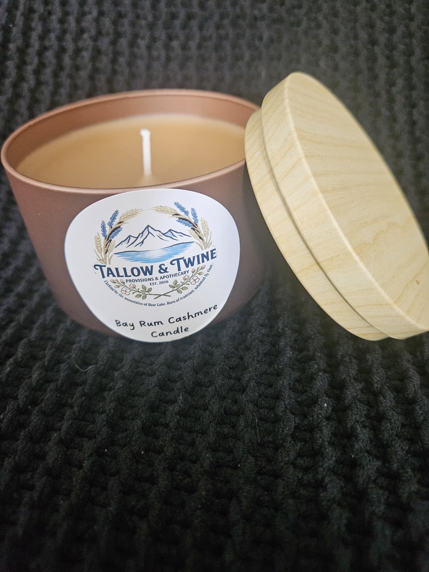 Candle Bay Rum Cashmere