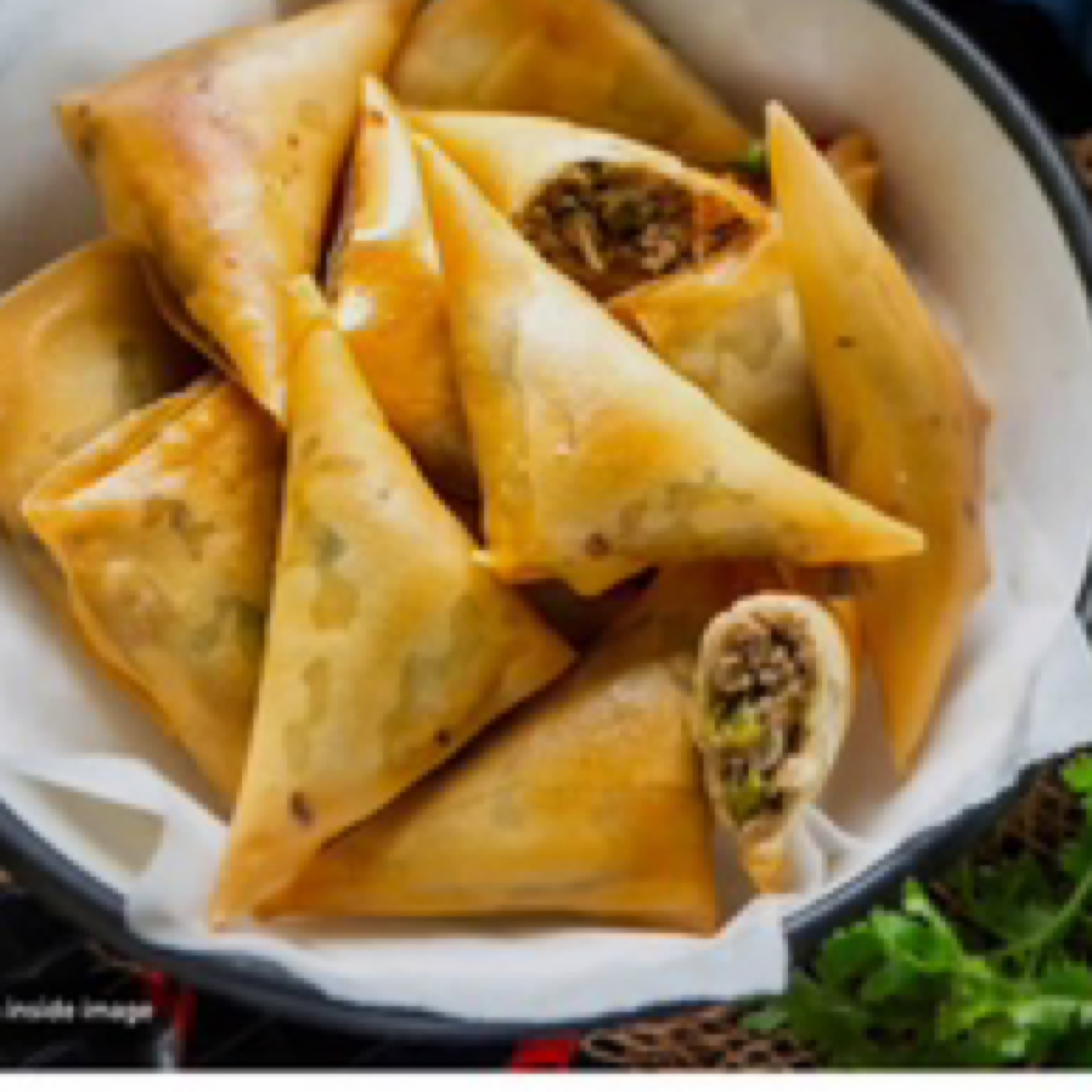 3 Chk/Beef Samosa