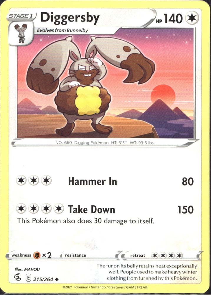 Diggersby - SWSH8 215/264