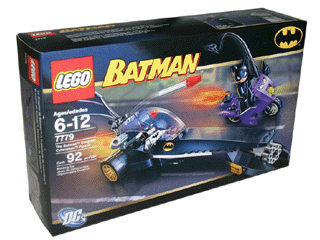 7779 The Batman Dragster: Catwoman Pursuit