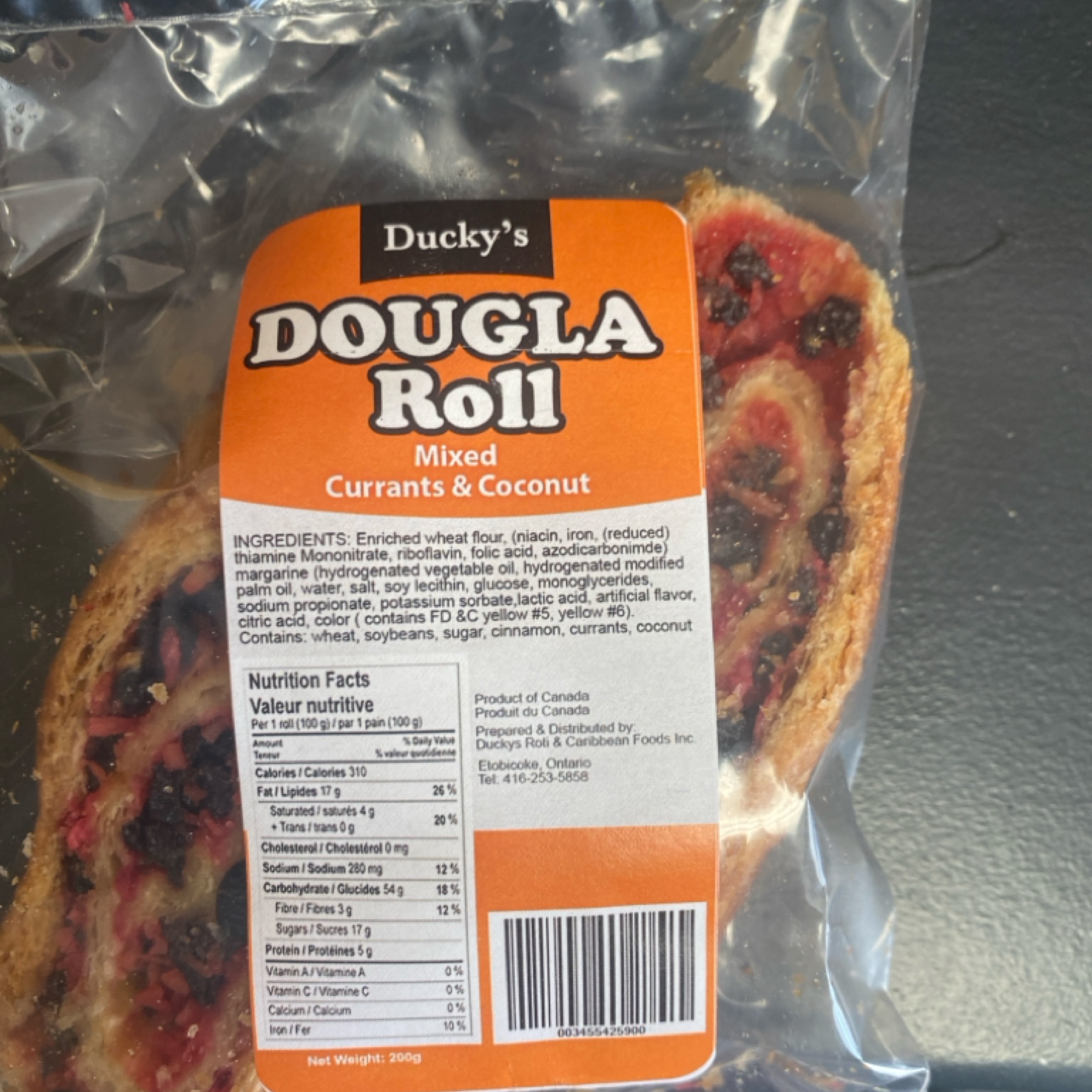 Dougla roll