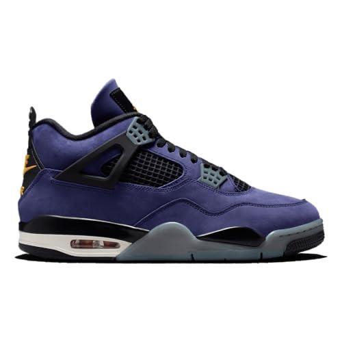 Jordan Retro 4 Lakers - Men's (Purple/Black/Yellow) Size 7.5 (new)