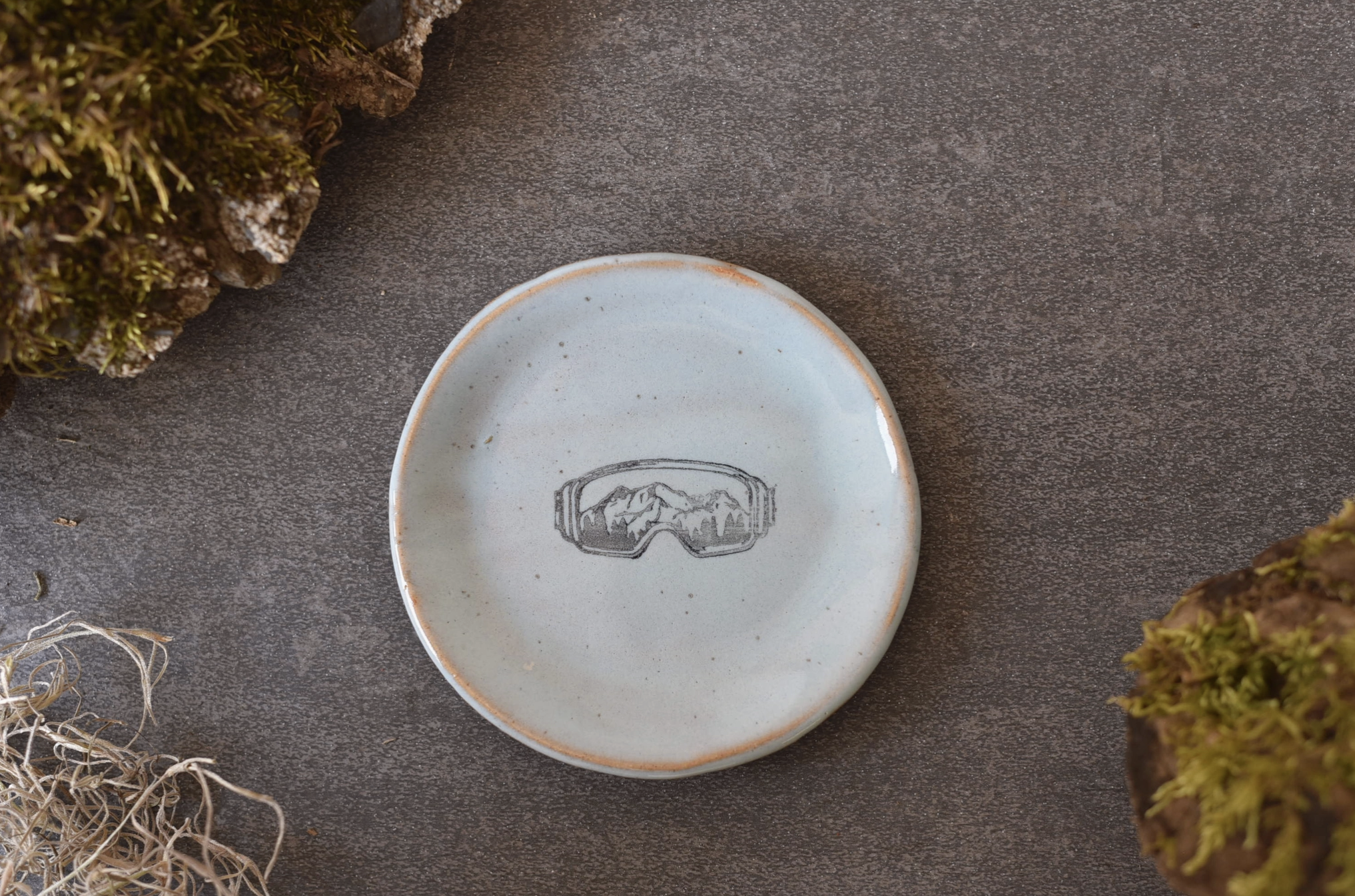 Ski Goggles Mini Plate