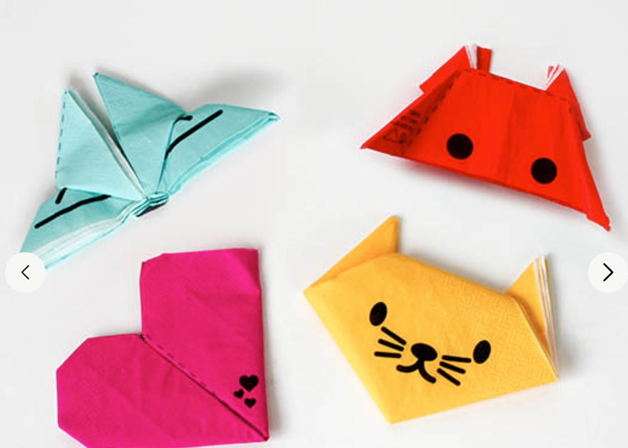 GIFT REPUBLIC Origami Napkins