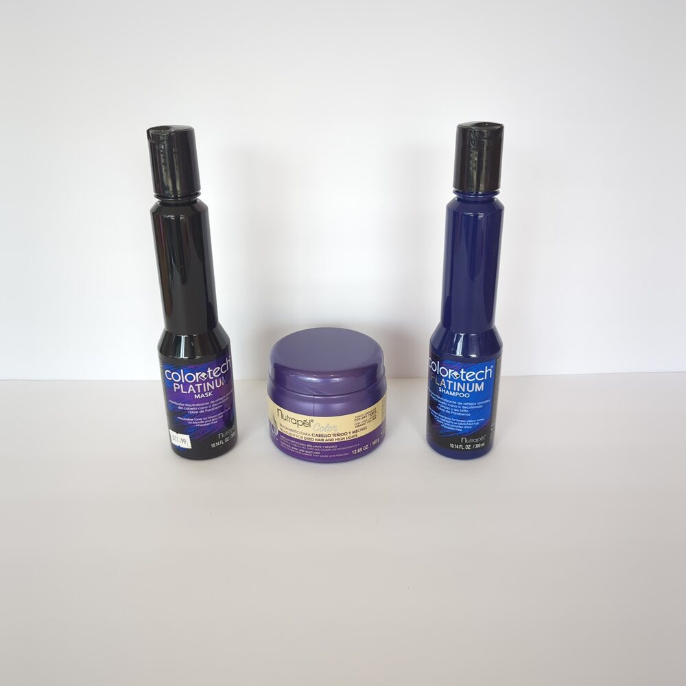 Nutrapel Colortech Platinum Toning & UV Protection Kit (3-Piece)
