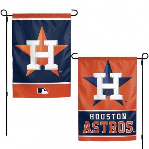 Houston Astros 2-Sided Garden Flag 12x18"