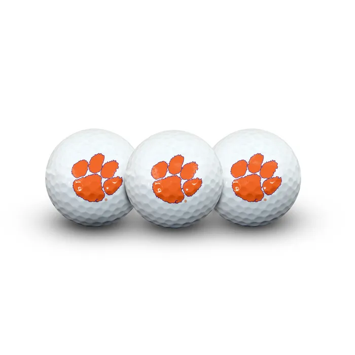 Clemson Tigers Golf Balls 3 Pack