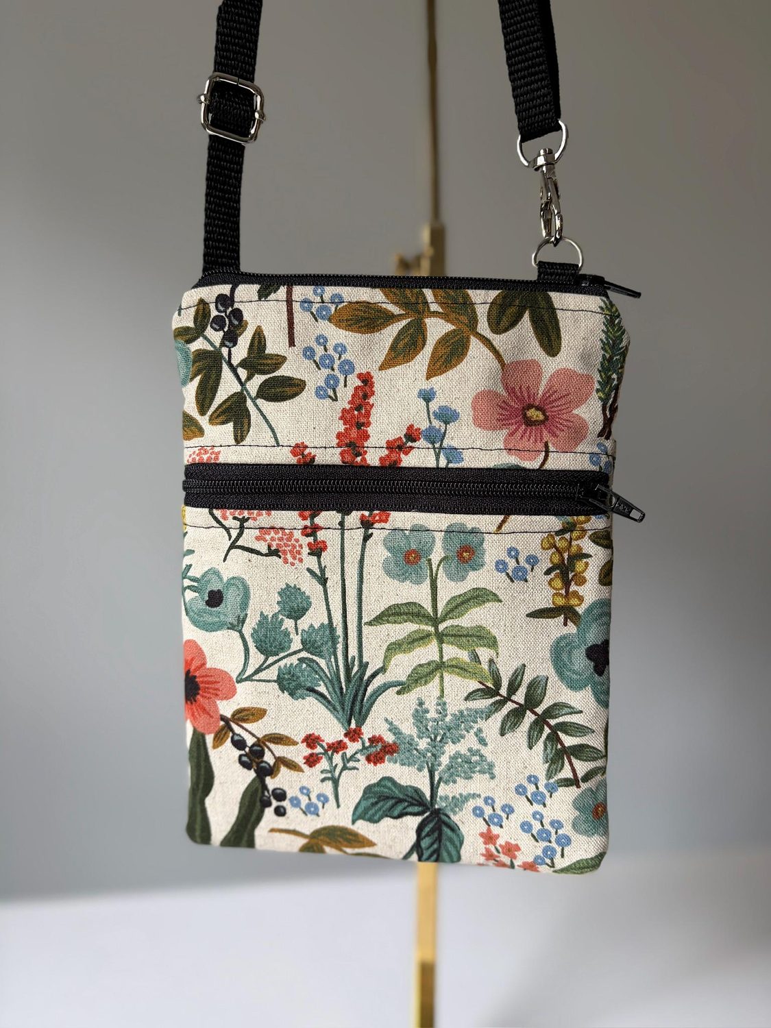 Small Crossbody Bag – Herb Garden Natural, photo 2 of 6
