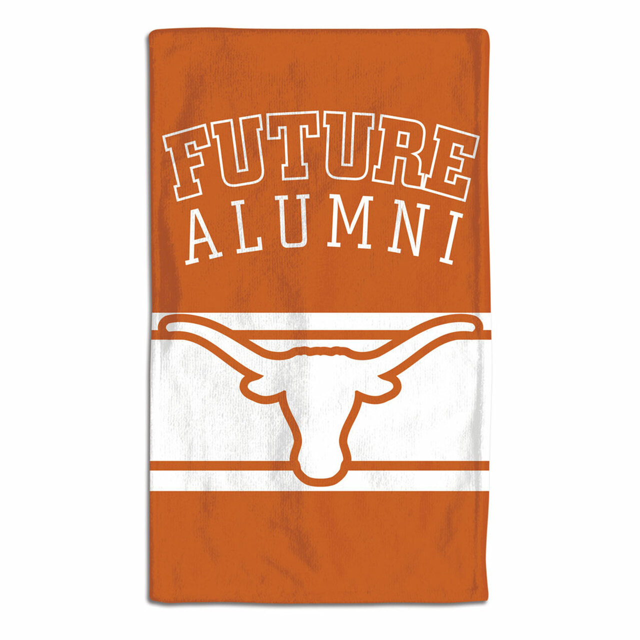 Texas Longhorns Baby Burp Cloth 10x17"