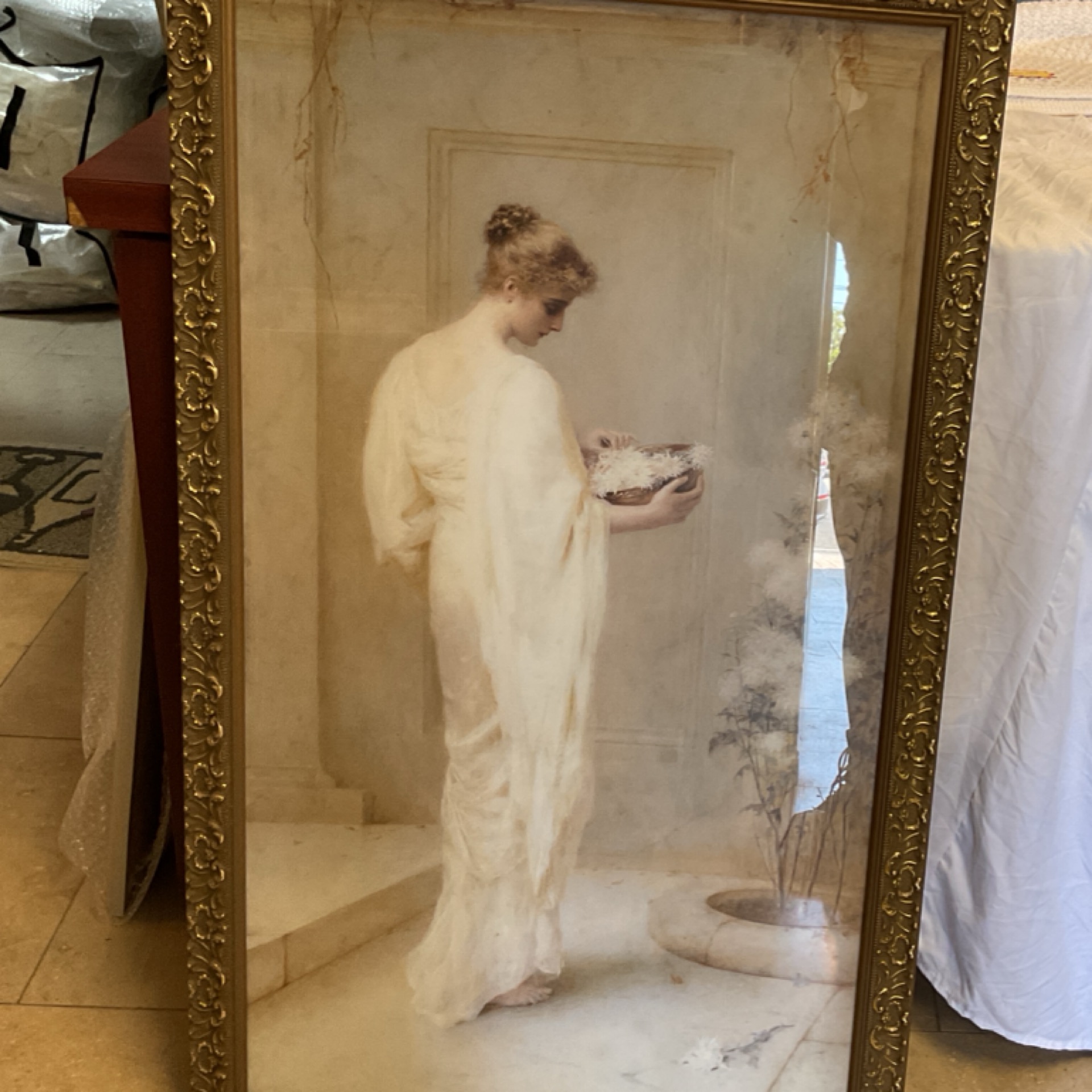 Grecian Female Art Frame