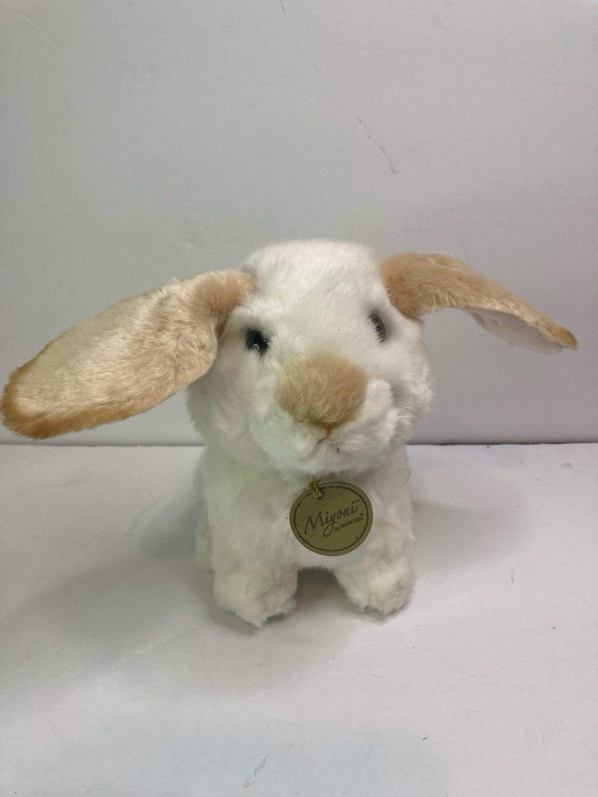 MIYONI BUNNY Large Floppy Ears White beige by AURORA