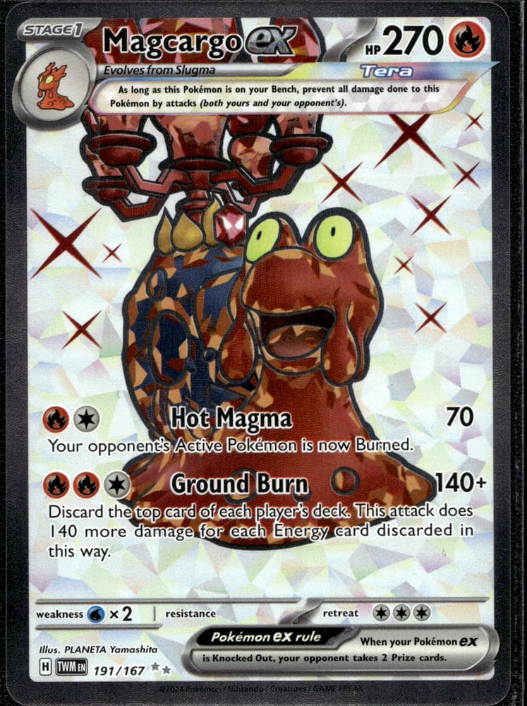 Magcargo ex - SV06 191/167