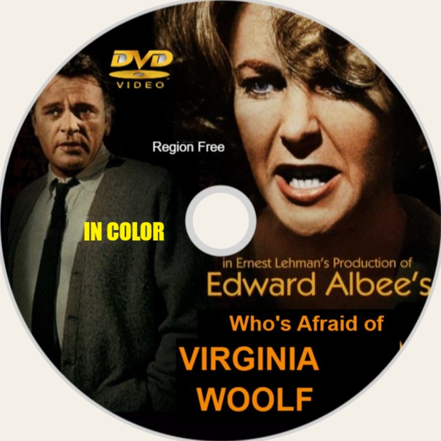 Who's Afraid of Virginia Woolf in Color DVD