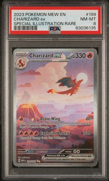 2023 POKEMON MEW EN-151 #199 CHARIZARD ex SPECIAL ILLUSTRATION RARE