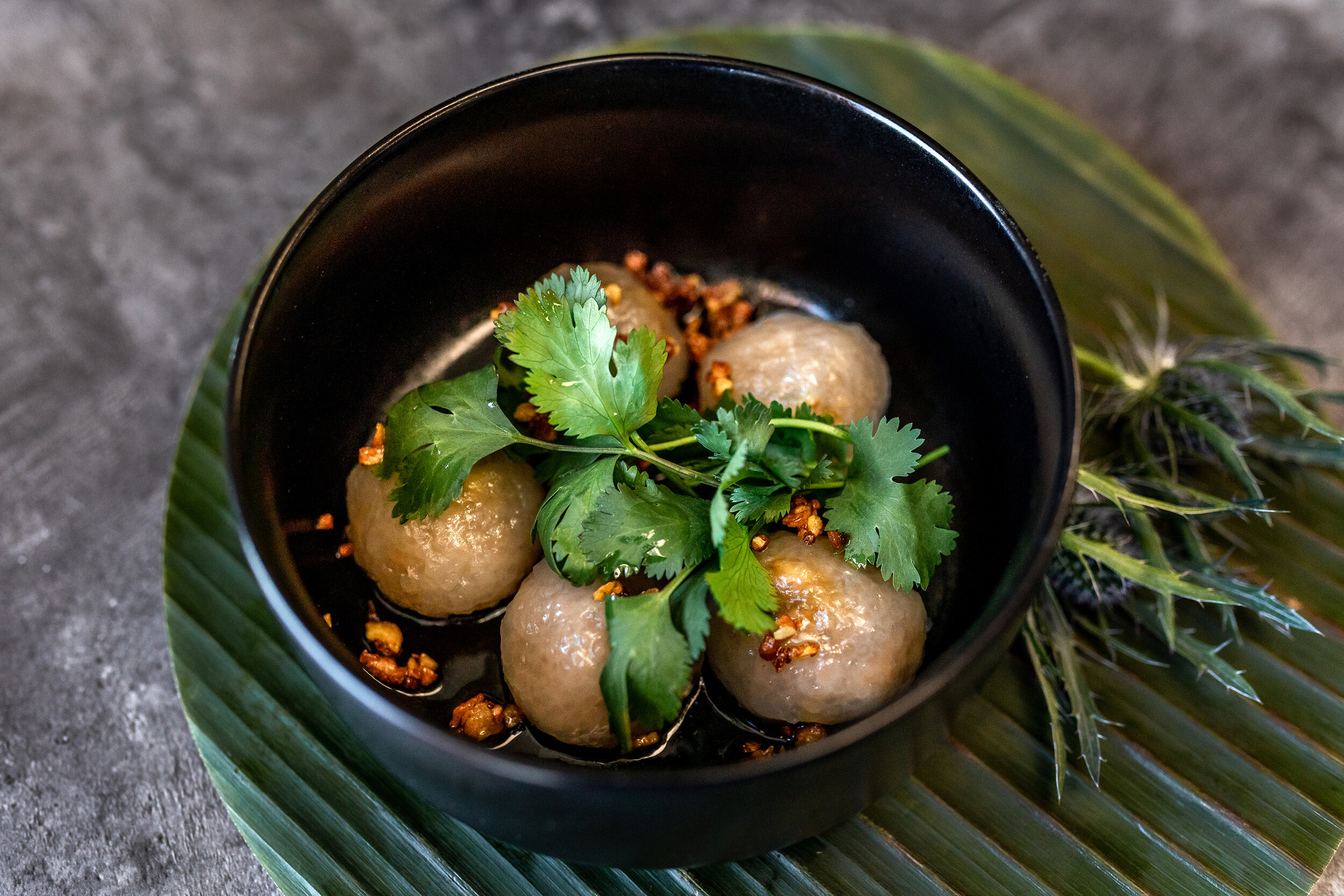 Front of men's Basic Tee in black.