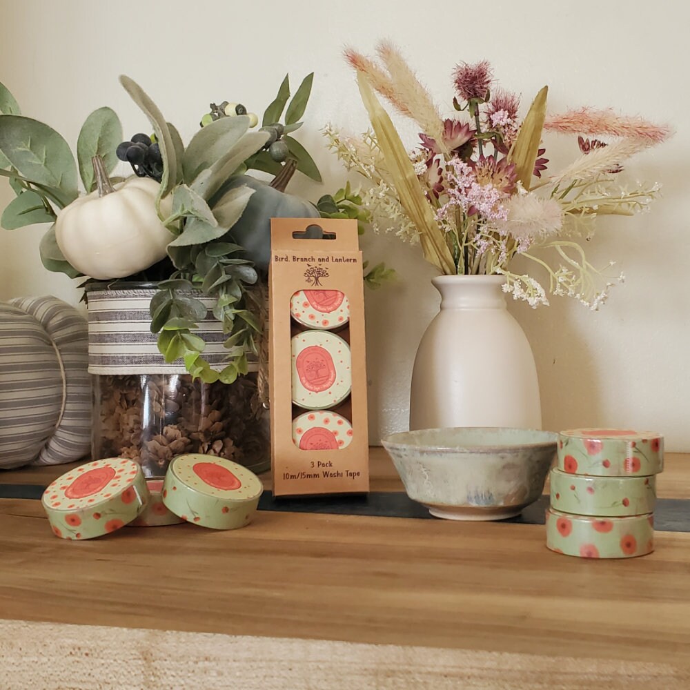 Poppy Bundle 15mm Washi Tape