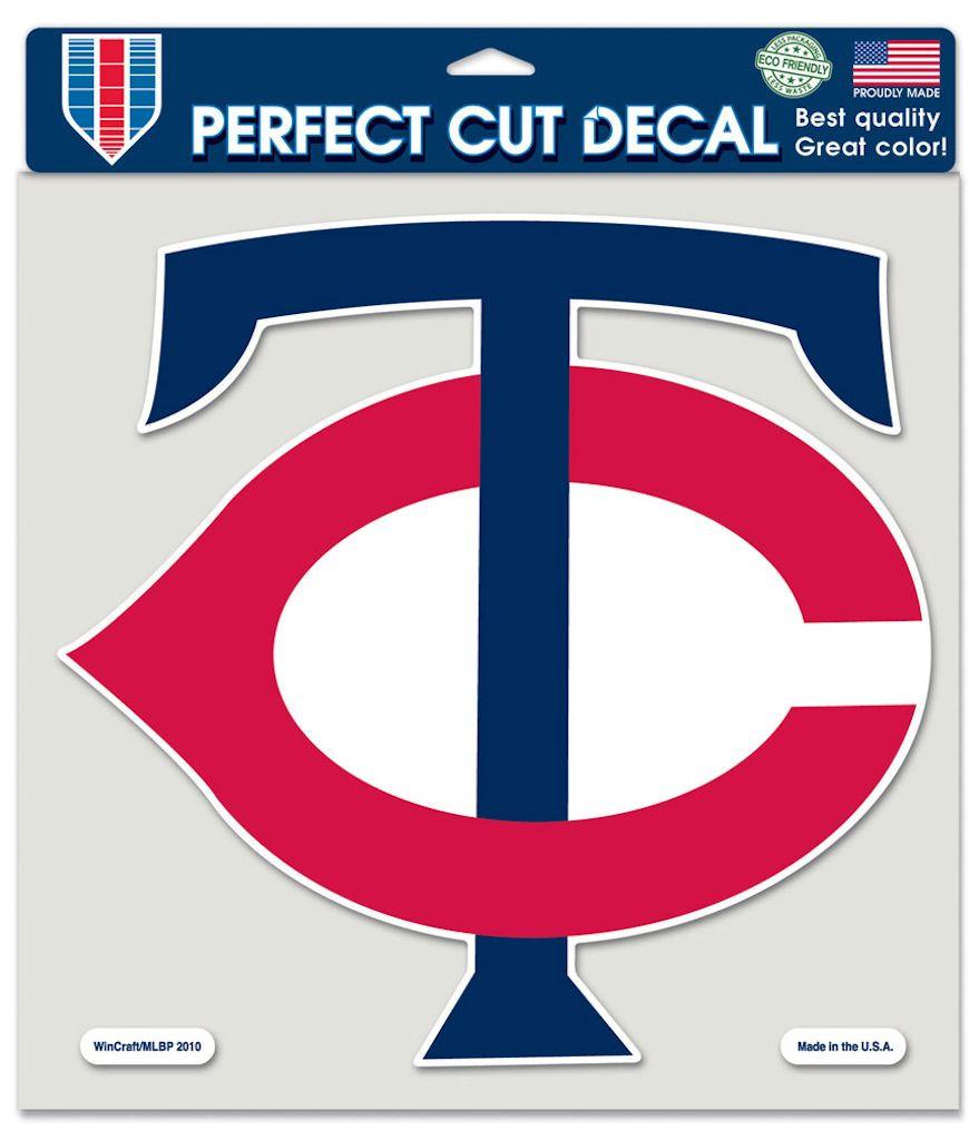 Minnesota Twins Perfect Cut Decal 8x8"