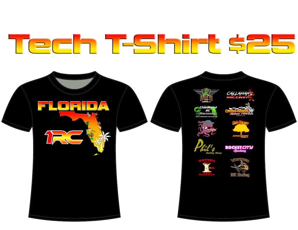 Florida 1RC T-Shirts Pre-Sale